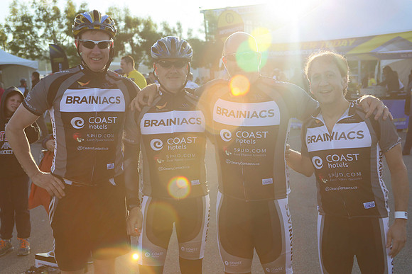 BRAINIACS  - Team en route –2013 RIDE TO CONQUER CANCER –BCCF – Ron Sombilon Photography-285