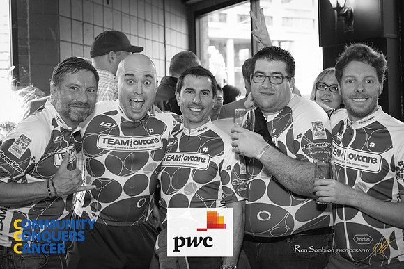 TEAM PWC  -2013 Ride 2 Conquer Cancer Multi Team Fundraiser  at Ceilis Irish Pub - Photos by Ron Sombilon-52