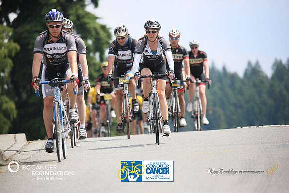 BRAINIACS  - Team en route –2013 RIDE TO CONQUER CANCER –BCCF – Ron Sombilon Photography-280-