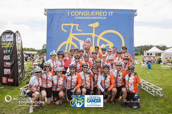 Team A and W –2013 RIDE TO CONQUER CANCER –BC CANCER FOUNDATION – Ron Sombilon Photography_-25-