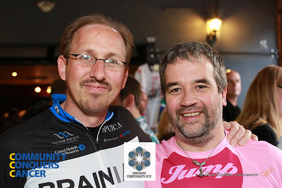 TEAM COMEDYFEST -2013 Ride 2 Conquer Cancer Multi Team Fundraiser  at Ceilis Irish Pub - Photos by Ron Sombilon-76