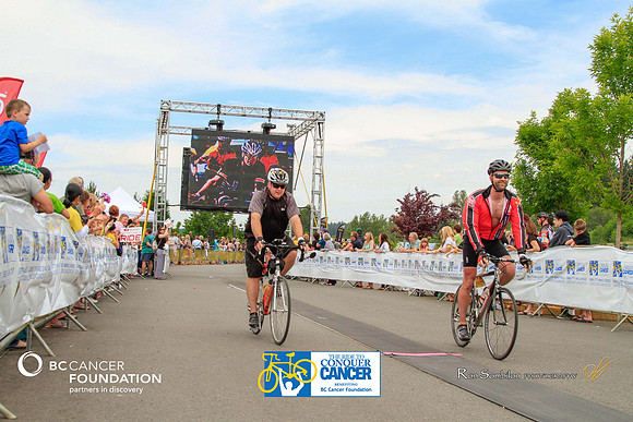 Riders for Ryders 33 - Finish  -2013 RIDE TO CONQUER CANCER –BC CANCER FOUNDATION – Ron Sombilon Photography_-22-