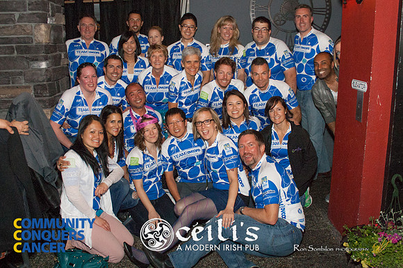 CEILIS - A MODERN IRISH PUB -2013 Ride 2 Conquer Cancer Multi Team Fundraiser  at Ceilis Irish Pub - Photos by Ron Sombilon-141