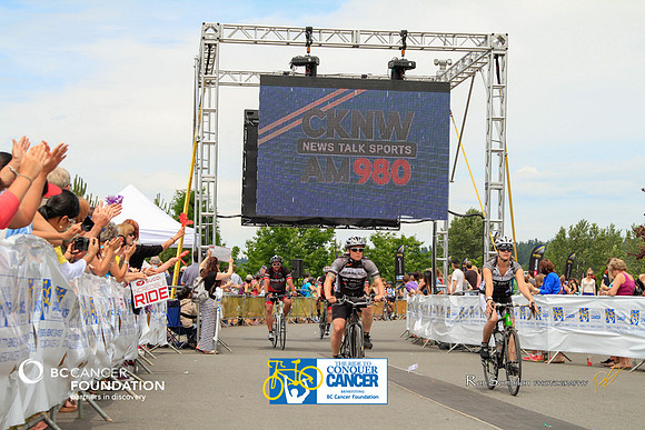 BRAINIACS - Finish Line –2013 RIDE TO CONQUER CANCER –BCCF – Ron Sombilon Photography-62-WEB