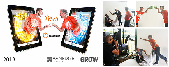 BEHIND THE SCENES-DANNY ROBINSON AND IAN WALKER OF PERCH - GROW 2013 - RON SOMBILON PHOTOGRAPHY