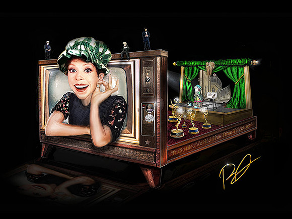 Carol Burnett Art